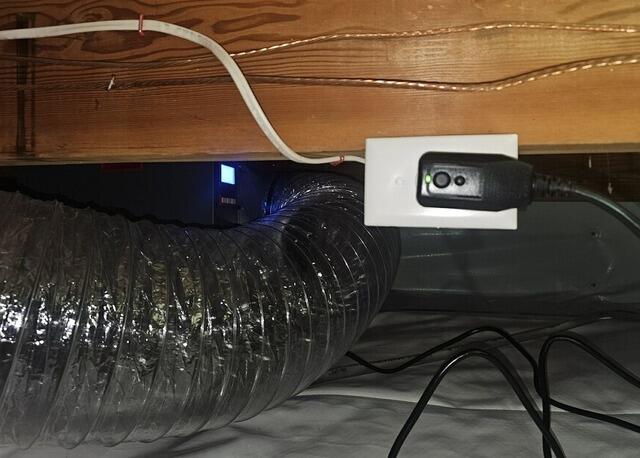 SaniDry Sedona Dehumidifier and New Electrical Circuit