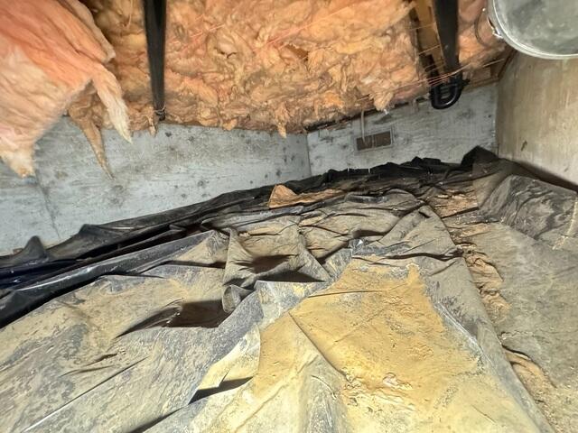 Very Dirty Crawl Space