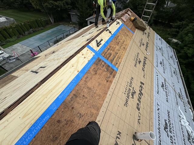 Sealing the Deck Seams for Added Protection