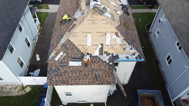 New Shingles Going Down