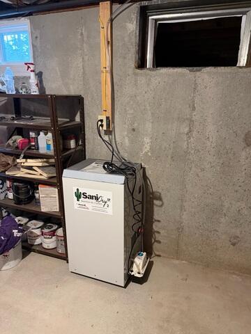 Basement Dehumidifier