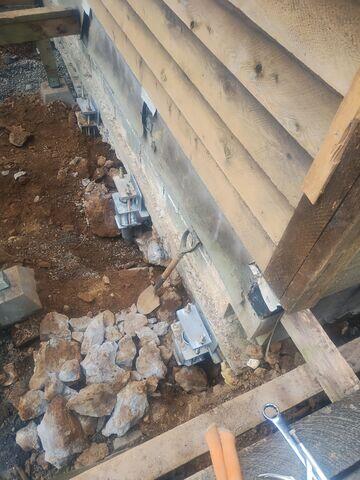 Push Pier Installation Complete