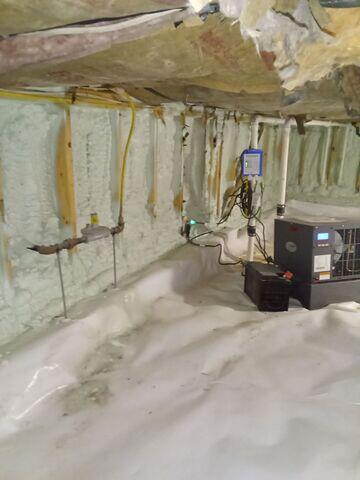 Encapsulated Crawl Space
