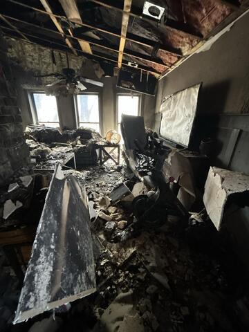 Fire Damage Cleanup and Reconstruction