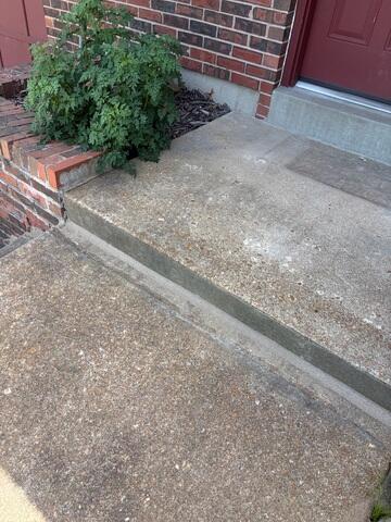 Front Stoop After Repair