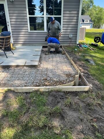 Preparing for cement