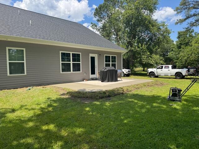 Final Concrete Patio Addition