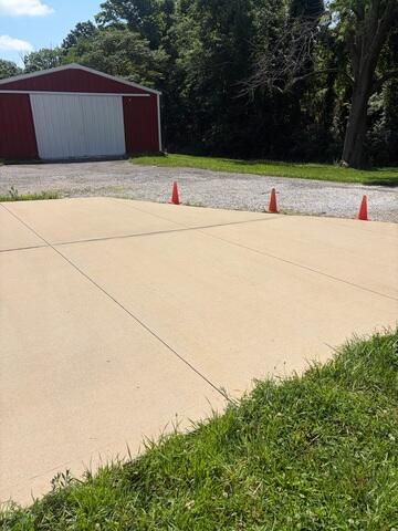 Driveway After Team Woods