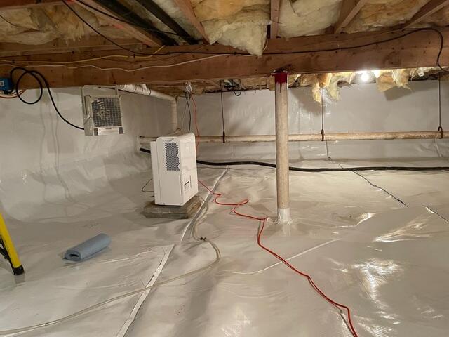 Encapsulated Crawl Space