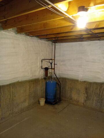 New Spray Foam Insulation