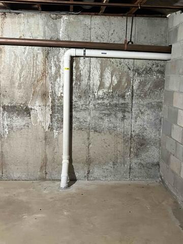 Unfinished Basement (After)