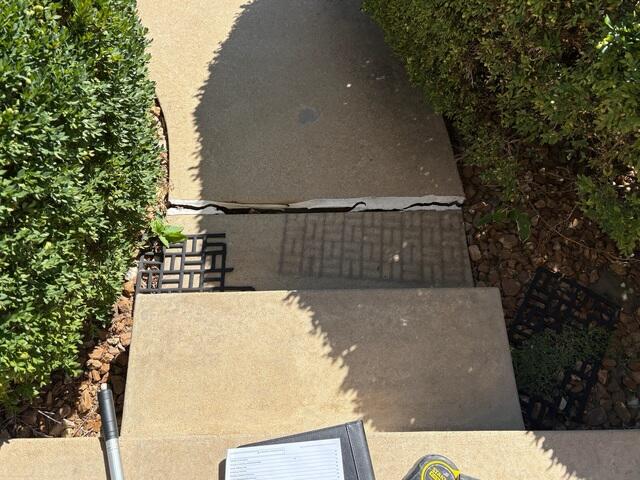 Sunken Sidewalk