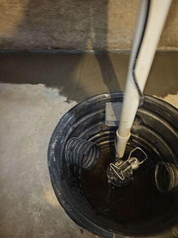 Preexisting Sump Pump