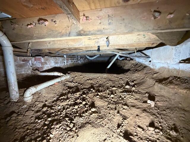Crawl Space Before