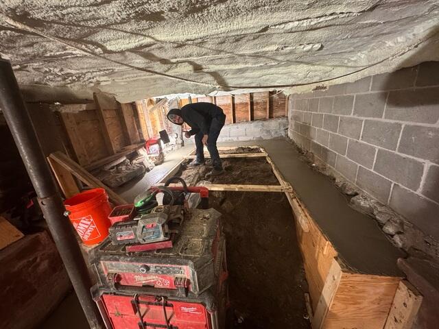 Foundation Footing Pour