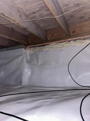 Crawl Space Sealed