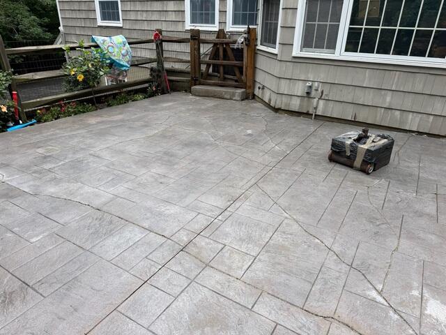 Cracked Concrete Slabs
