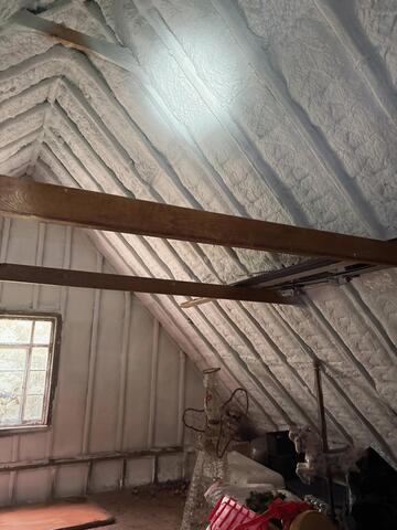 Roof Deck Spray Foam