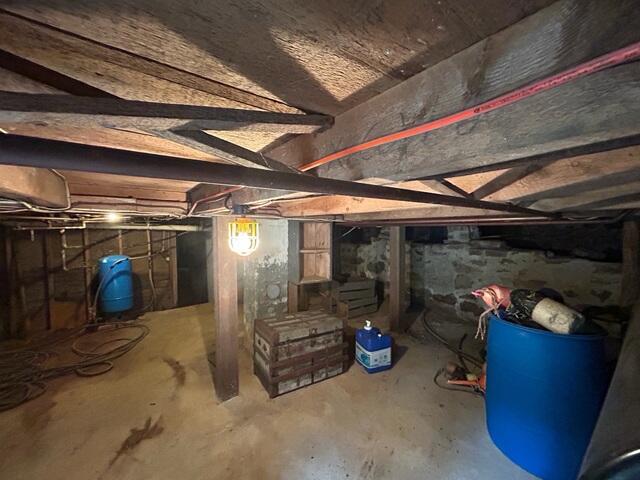 Crawl Space with Sagging Floors