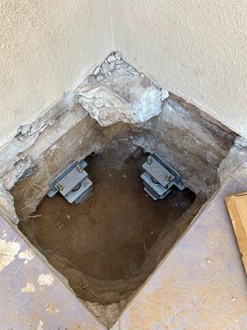 Dual Foundation Pier Installation in Riverside, CA