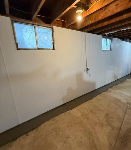 BrightWall Paneling With WaterGuard System Below