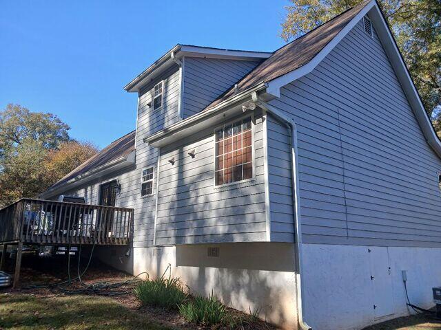 New gutters & downspouts needed