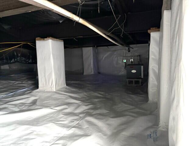 Competed Encapsulation and SaniDry Sedona Dehumidifier