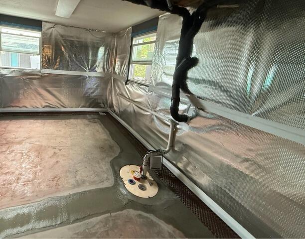 Waterproofed Basement!