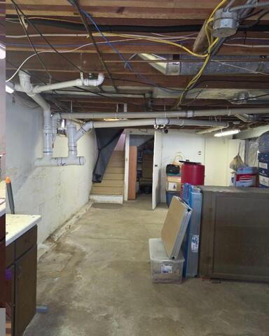 Seeing Signs of Water Damage Throughout the Basement