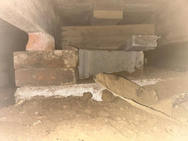 Failing Crawl space Supports