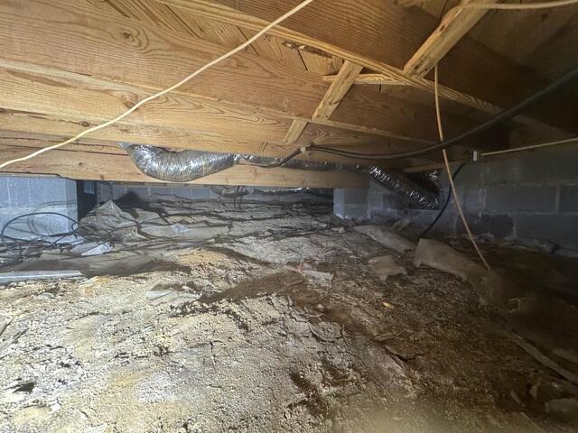 Crawl Space Before
