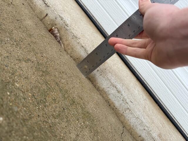 Unlevel Driveway