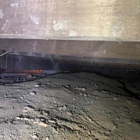 Vide sanitaire avant les travaux