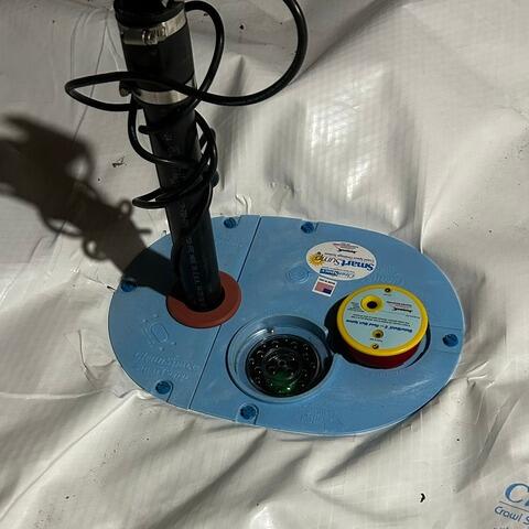 Installation de la pompe de puisard SmartSump