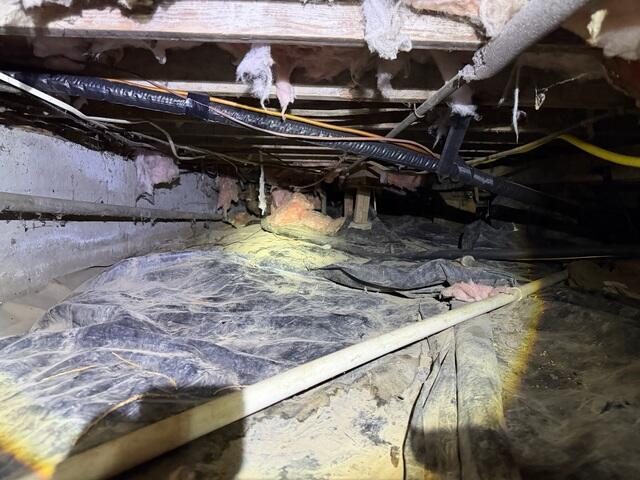Very Dirty Crawl Space