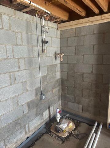 Sump pump install