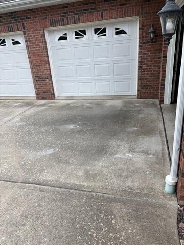 Driveway After Lifting and Leveling