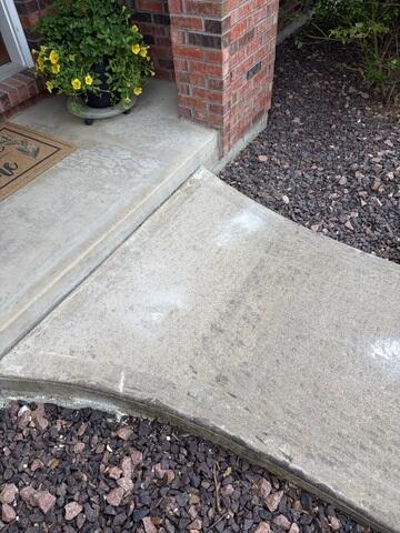 Sidewalk Close-Up After