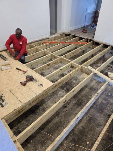Subfloor & Floor Joist Repair & Replacement