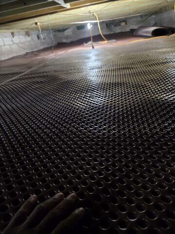 Crawl Space Drainage Matting