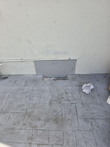 Enhanced Crawl Space Door