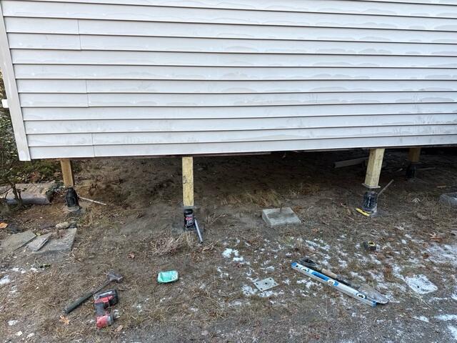 Temporary Porch Supports