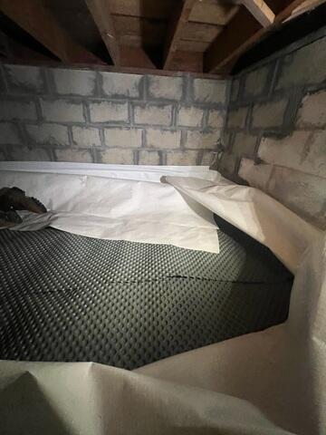 Crawl Space Drainage Matting