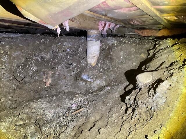 Wet Crawl Space