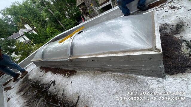 Flat Roof damage