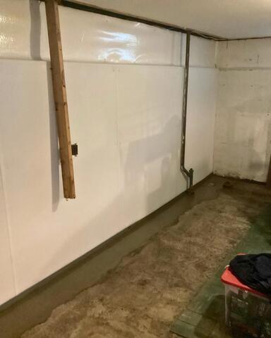 Bright and Beautiful Basement Walls