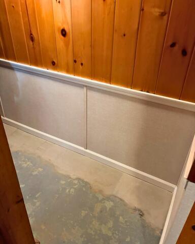 Refinished Basement Walls