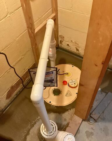 Reliable Sump Pump Installed