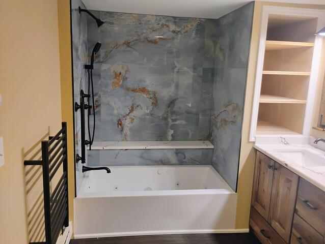 Whirlpool tub.