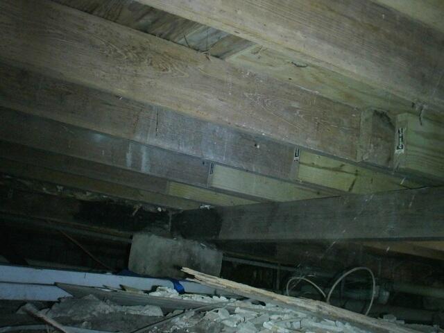 Settling Block Piers